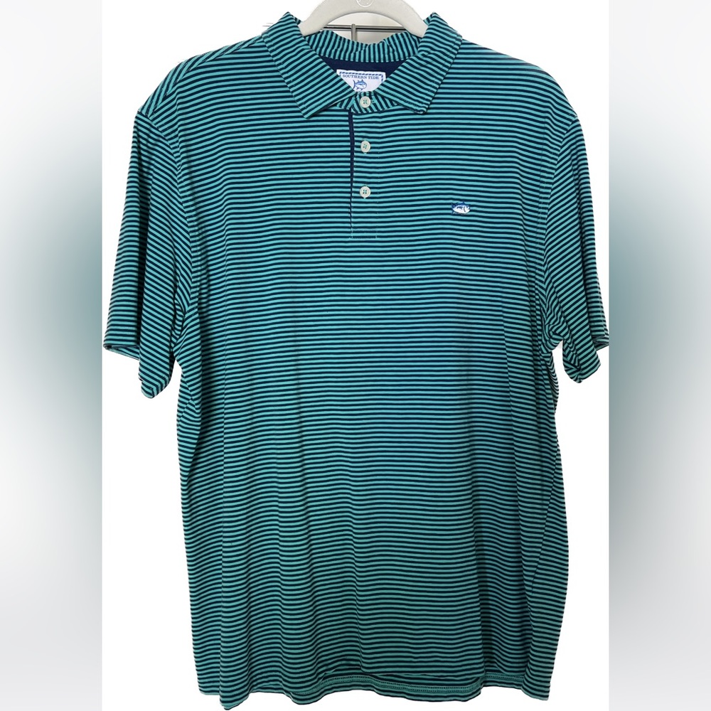 Southern Tide Striped Classic Fit Polo